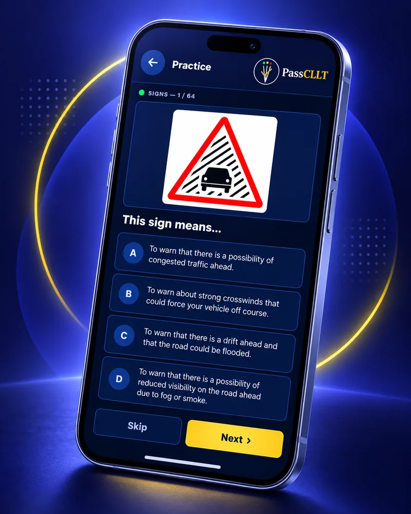 PassCLLT practice test example